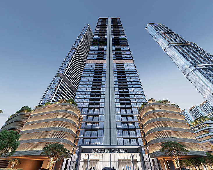 Skyvue Altier residential complex by Sobha in Dubai: photos, property ...
