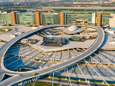 Вид на ипподром Meydan