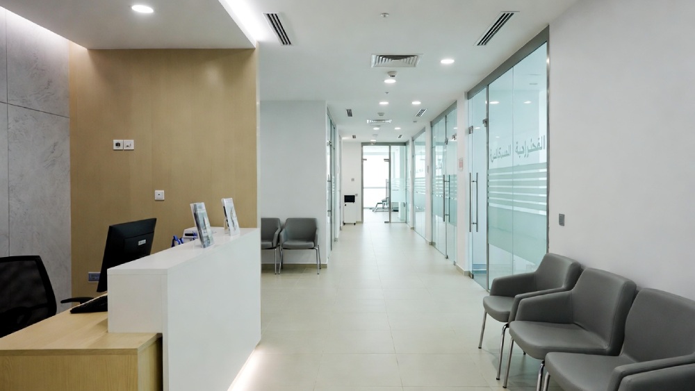 Приемная в больнице Дубая