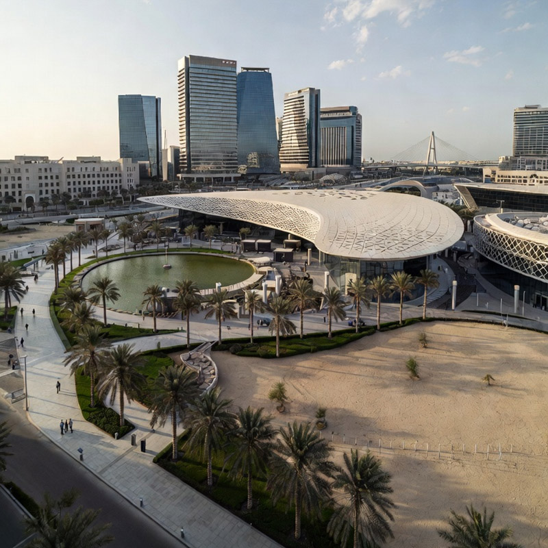 Dubai South и его уникальная архитектура