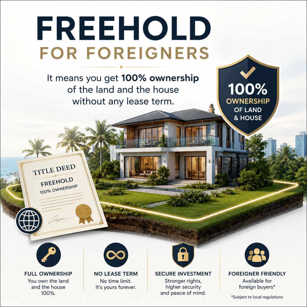 Freehold for foreigners