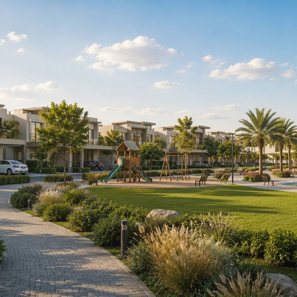 Семейное сообщество рядом с GEMS Founders School Dubai South