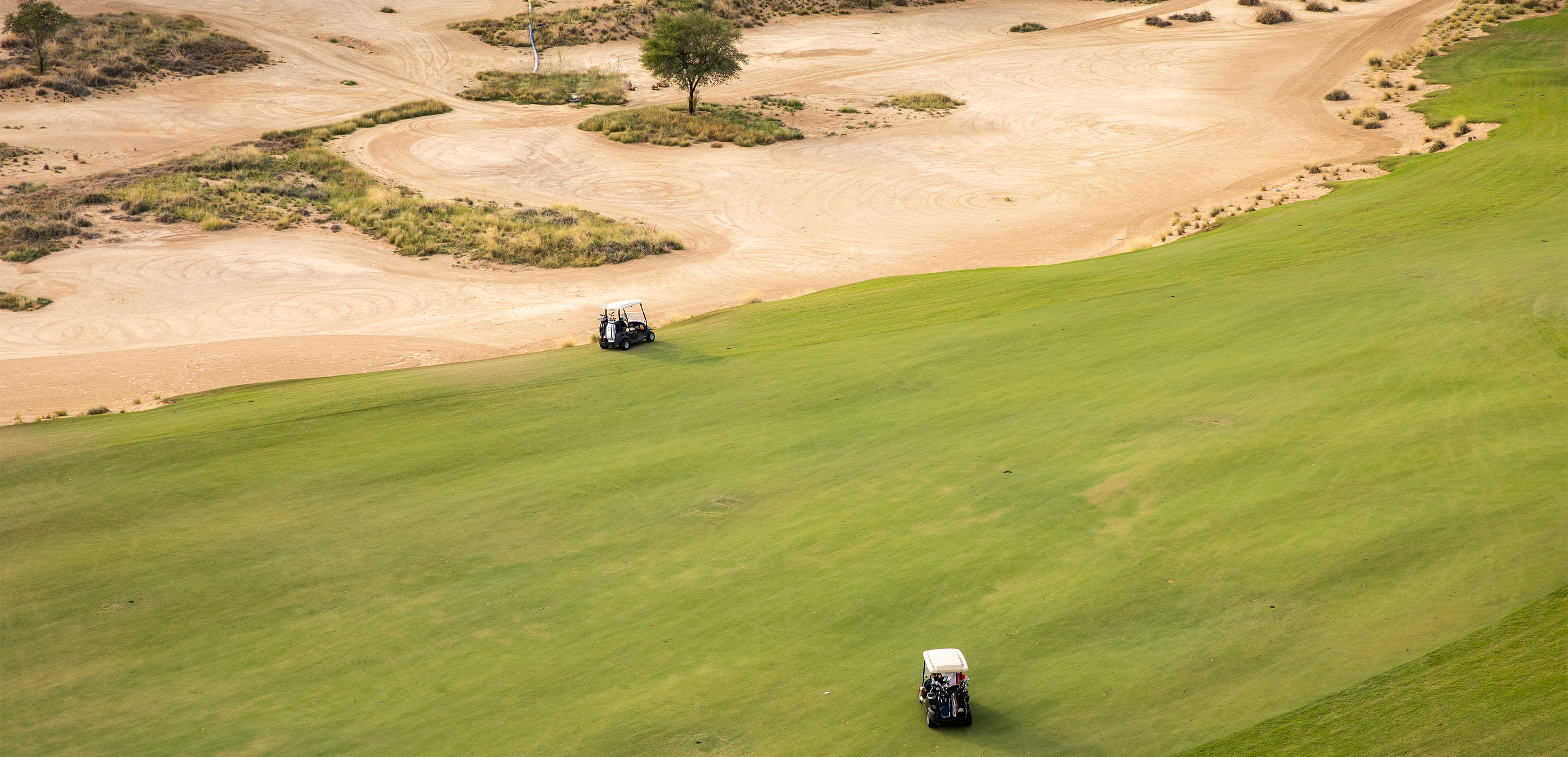 Golf course in Damac Hills